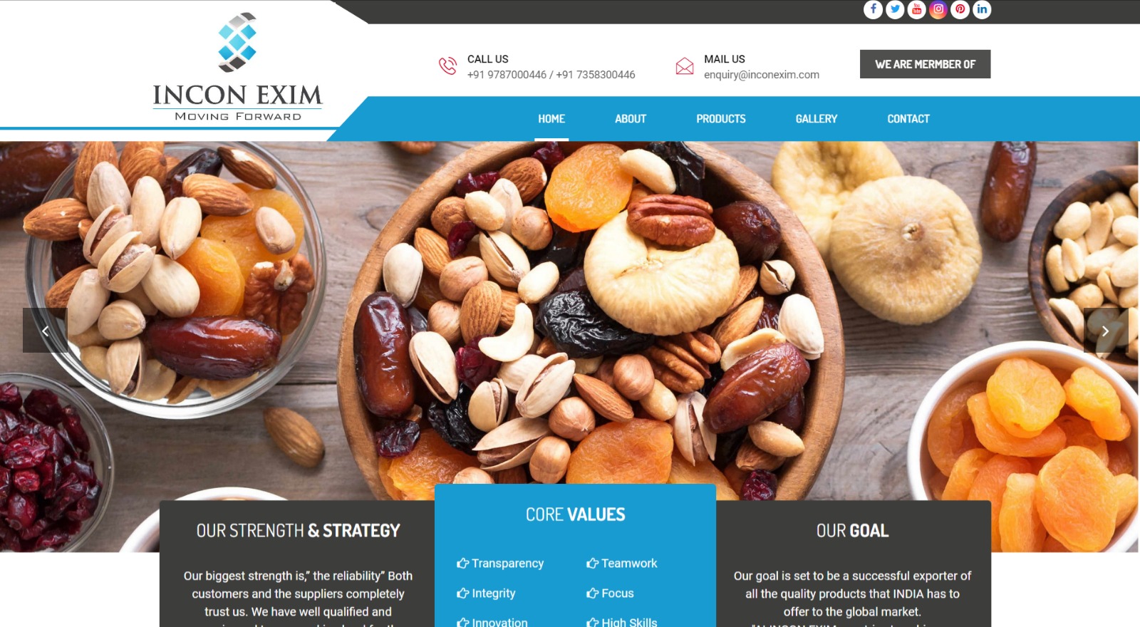 Qubool Matrimony website designed by ImpressBSS Chennai